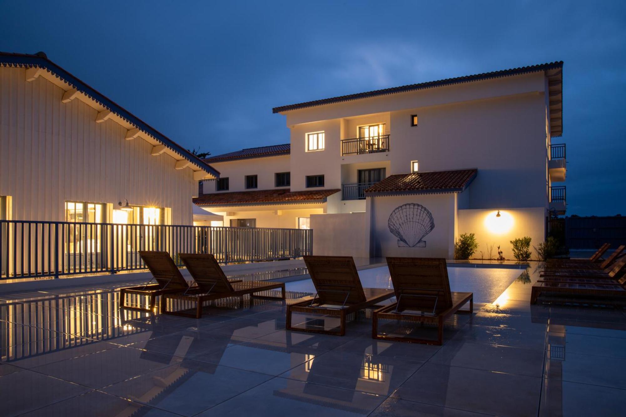 Domaine Les Clayeres Hotel Talmont-Saint-Hilaire Bagian luar foto